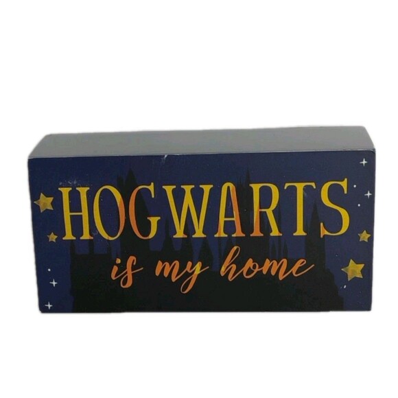 Hogwarts Is My Home Message Block, Harry Potter, Wizarding World, Paper Weight - Picture 11 of 11